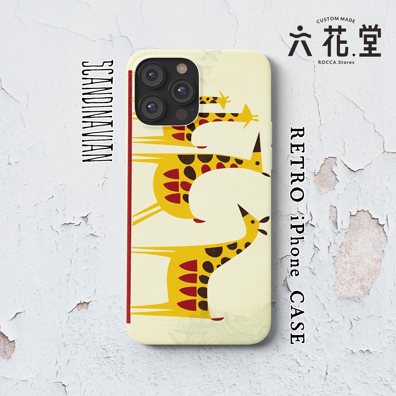 096-iPhone全シリーズ対応☆【 北欧×チェコ×レトロ マッチラベル / マッチ箱】名入れ可能オリジナルケース♪