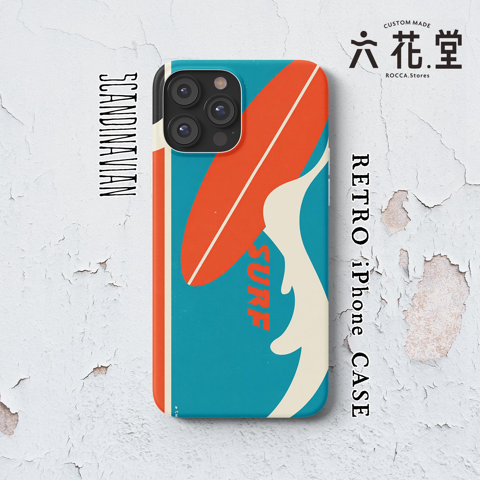 053-iPhone全シリーズ対応☆【 北欧×チェコ×レトロ マッチラベル / マッチ箱】名入れ可能オリジナルケース♪1枚目の画像