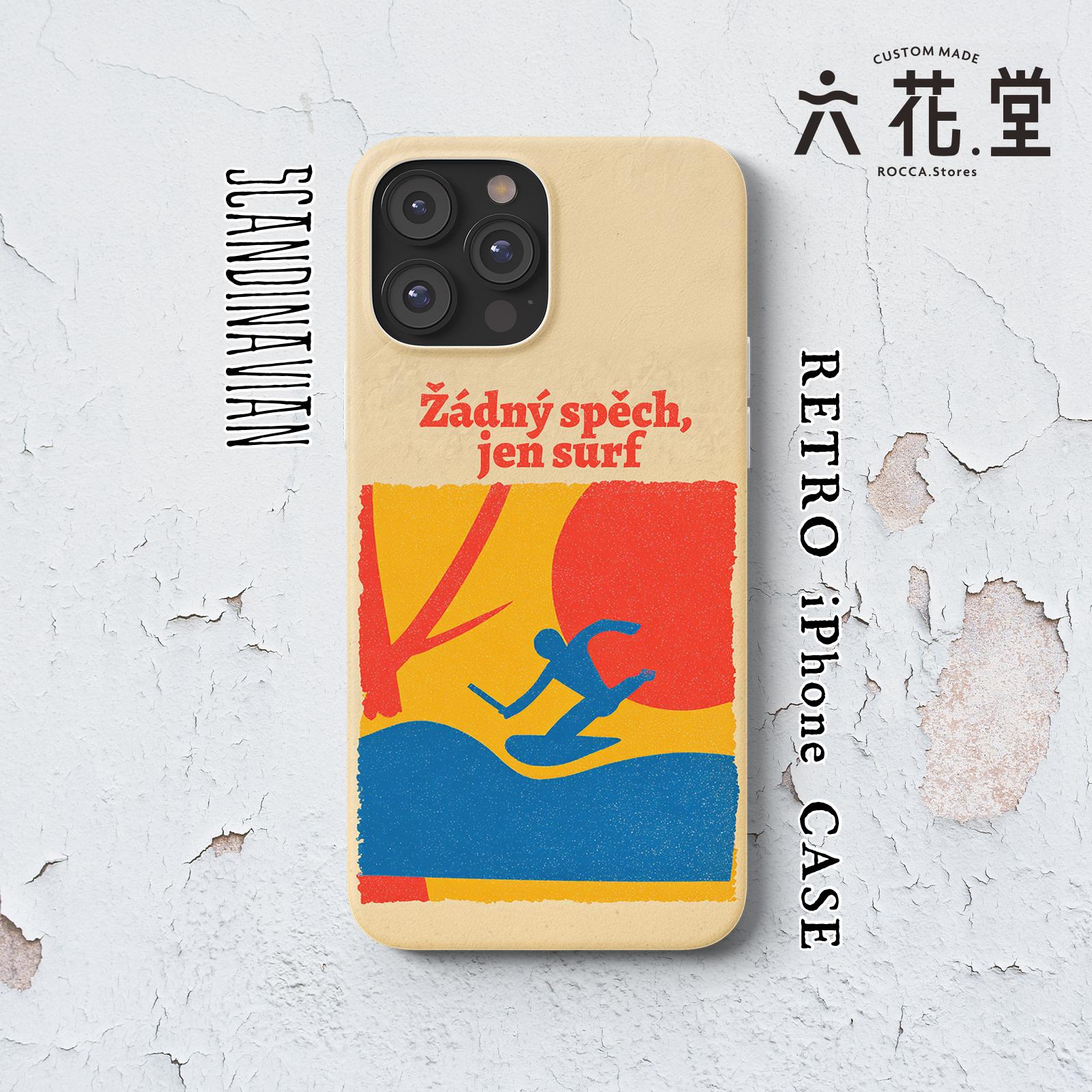 051-iPhone全シリーズ対応☆【 北欧×チェコ×レトロ マッチラベル / マッチ箱】名入れ可能オリジナルケース♪1枚目の画像